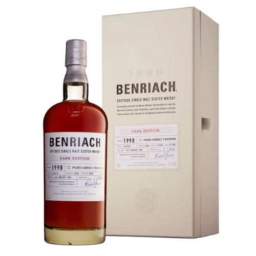 Benriach 22 Years 1998 Cask 2803 Batch 17 Pedro Ximenez Puncheon