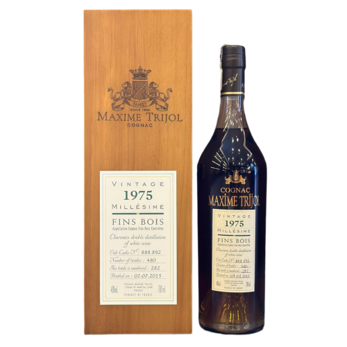 Maxime Trijol Cognac Fins Bois 1975 40%