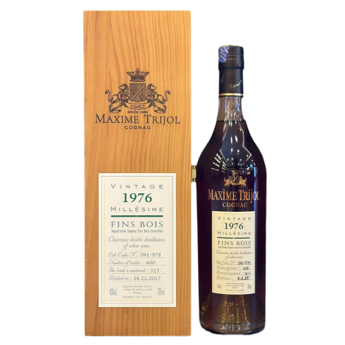 Maxime Trijol Cognac Fins Bois 1976 40%